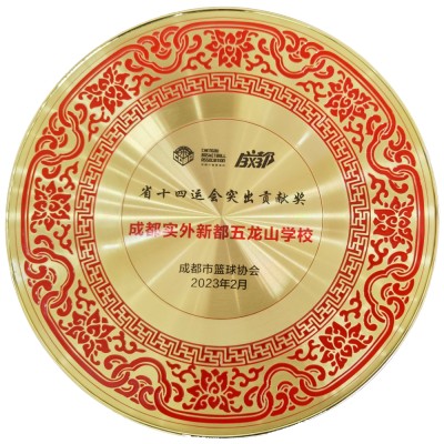 學校榮獲四川省十四運會突出貢獻獎